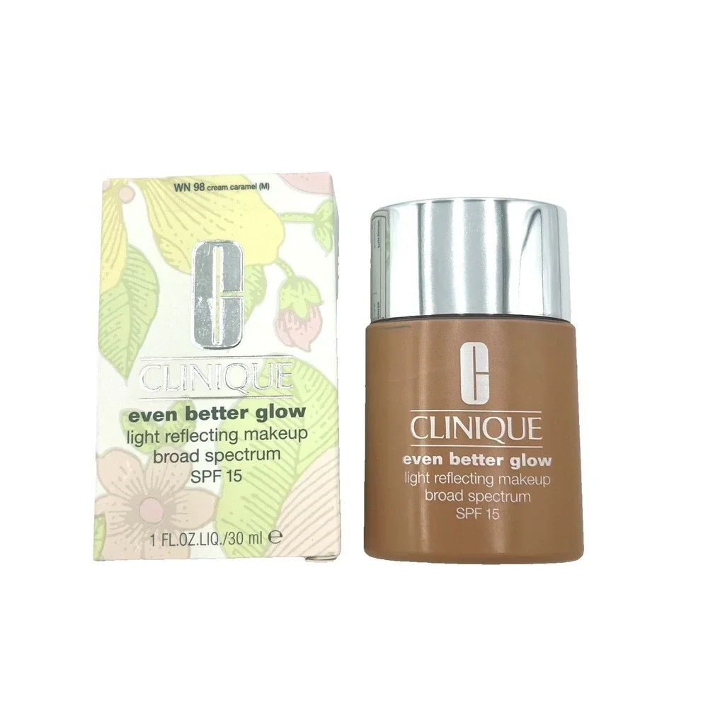 Clinique Makeup Foundation SPF 15 WN 98 Cream Caramel M 1 Fl oz New